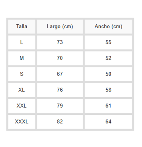table-medidas-Cubik-Prol